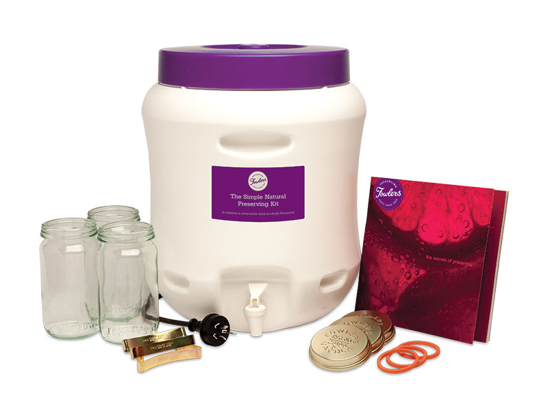 Fowlers Vacola Simple Natural Preserving Kit