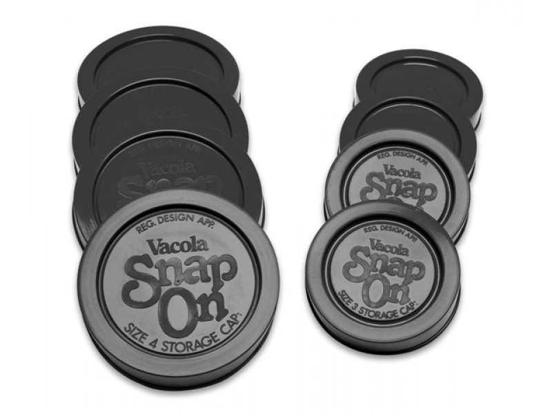 Fowlers Vacola Snap On Caps Size 4 (4 Pack)