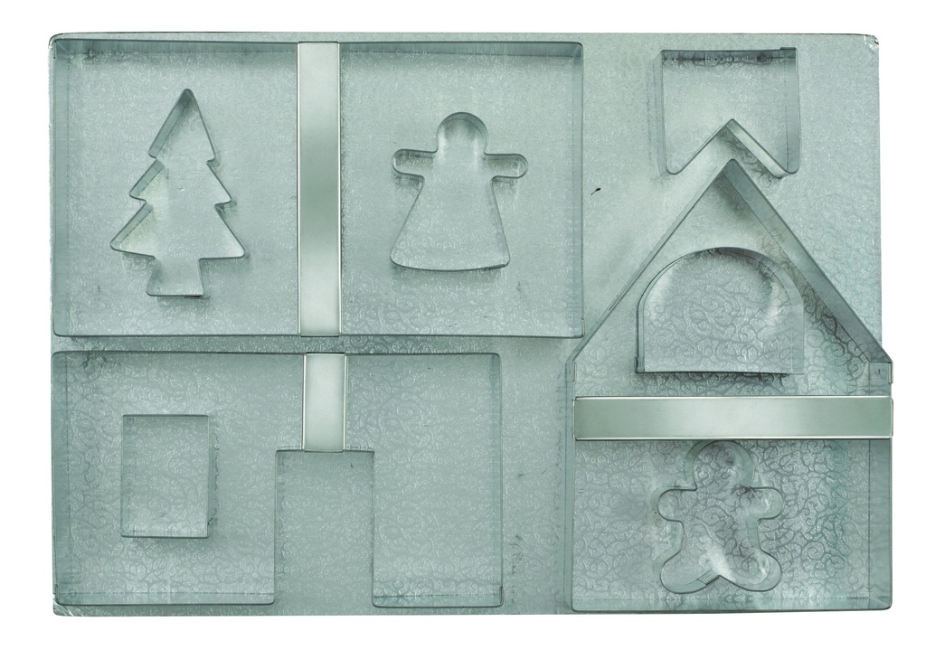 [16548] Avanti Gingerbread House 10pc Includes Board