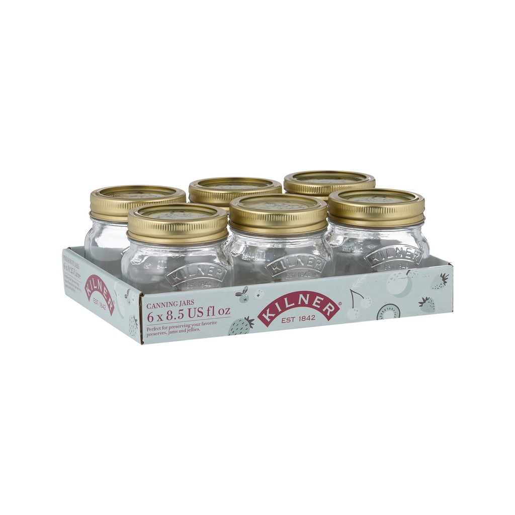 [01608] Kilner 250ML Preserve Jar Set Of 6