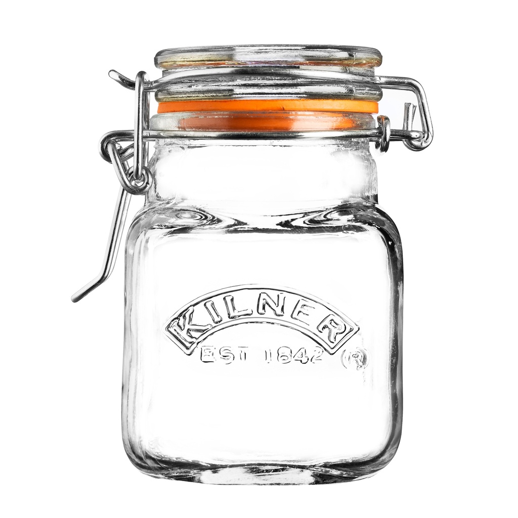 [01651] Kilner Square Clip Top Spice Jar 70ml