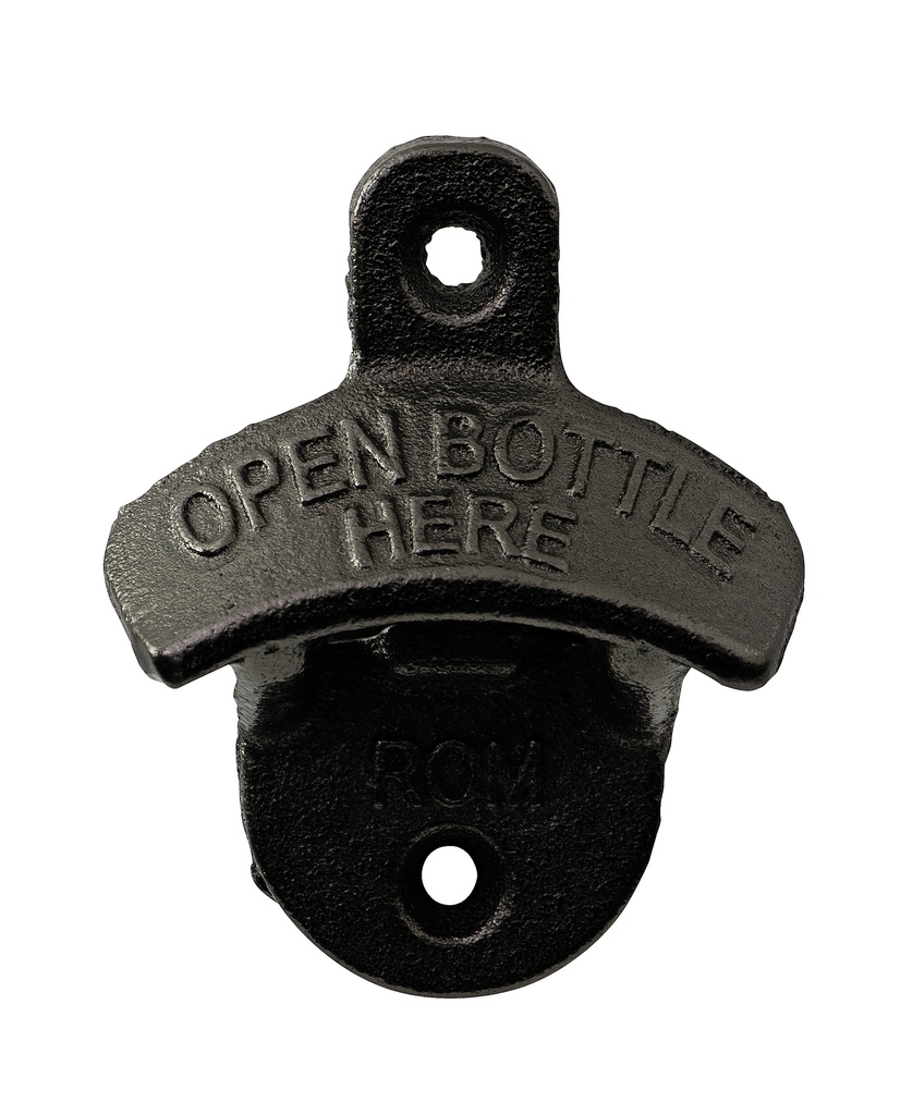 [15259] AVANTI Rustic Cast Wall Mounted Bottle Opener