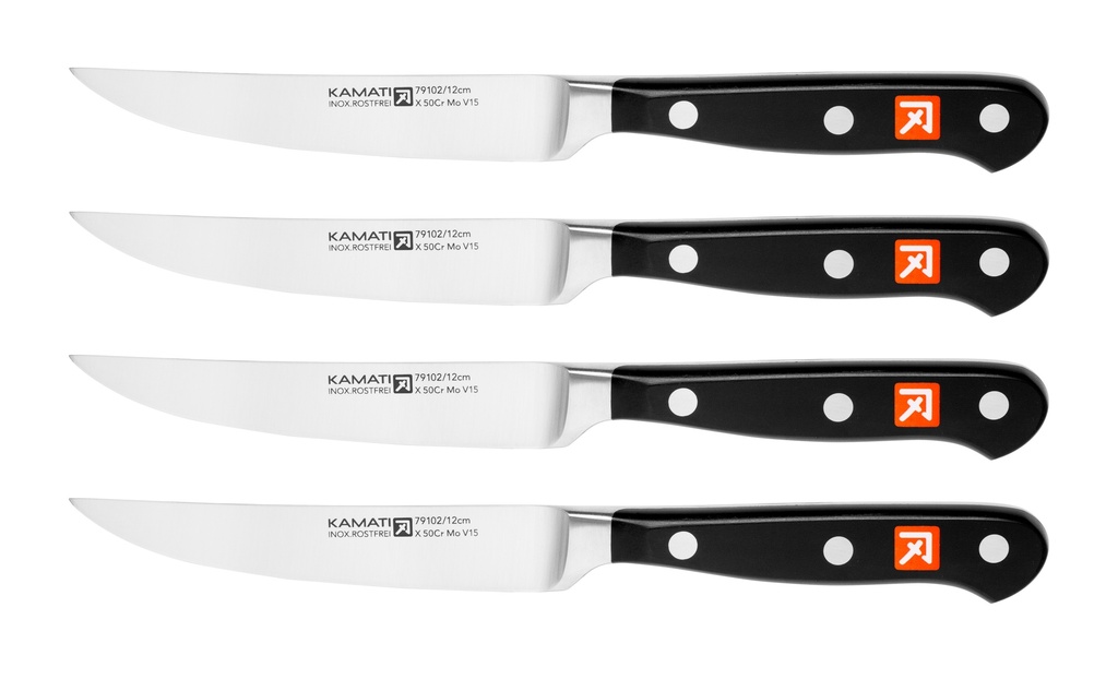 [79136] KAMATI Classic Forged 4 Pieces Steak Knife Set 12cm/4 3/4in