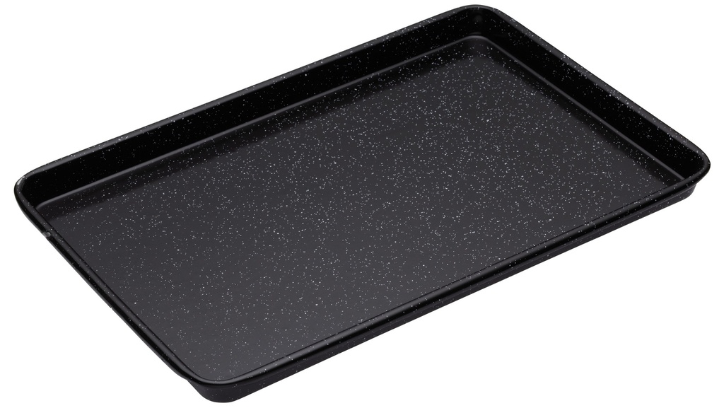 BAKEMASTER Vitreous Enamel Baking Tray 39 x 27 x 2cm
