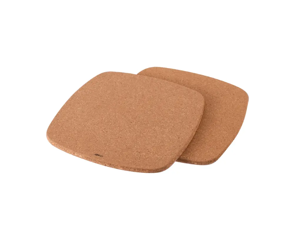 [13328] AVANTI Square Cork Trivets with Magnets 24cm - Set of 2