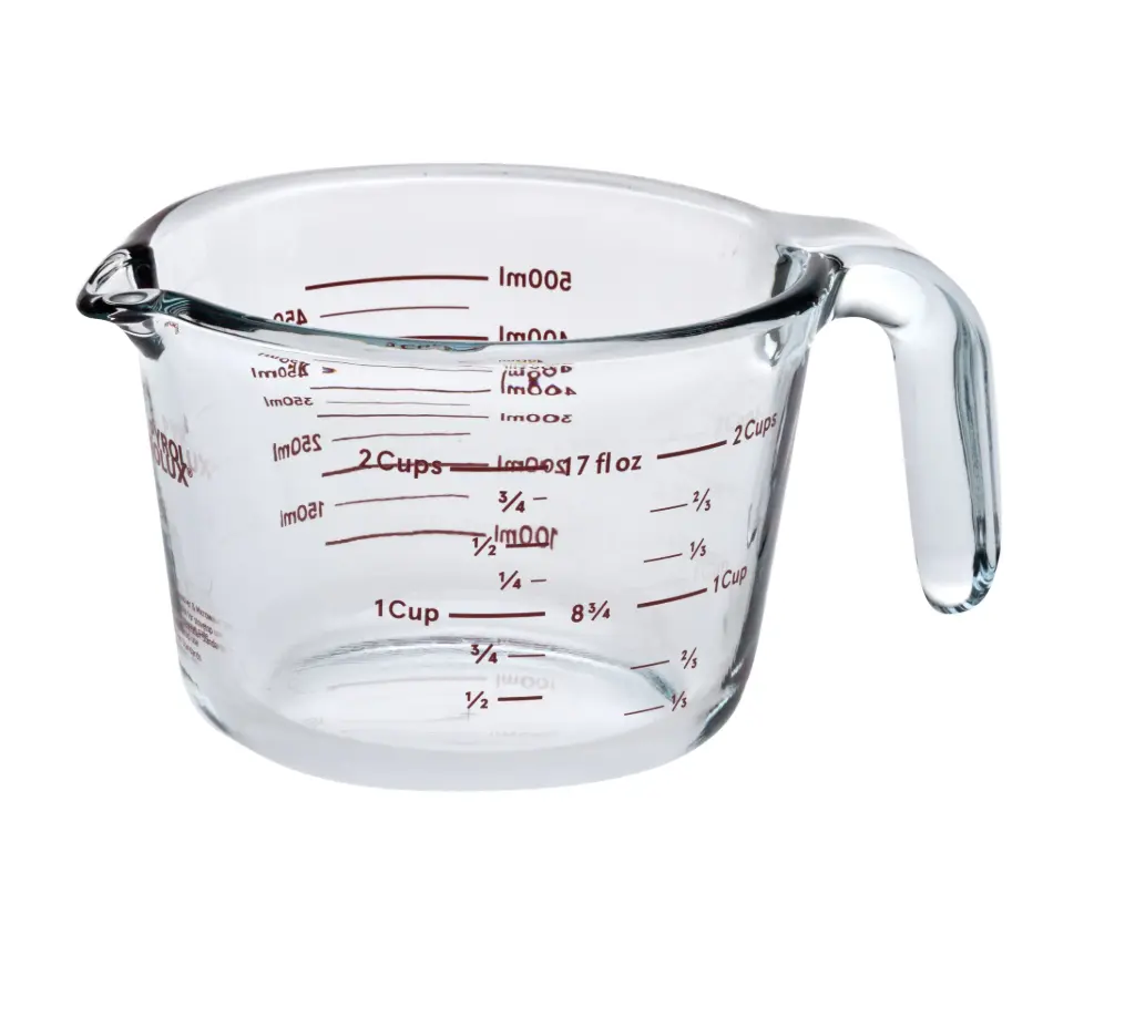 PYROLUX Glass Measure Jug - 500ml/2 Cup