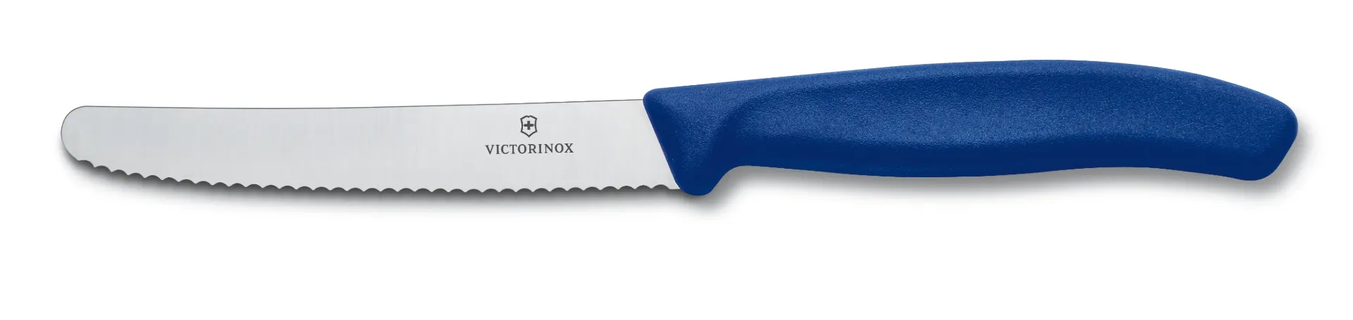 [6.7832] Victorinox Steak & Tomato Knife - 11cm Round Tip - BLUE