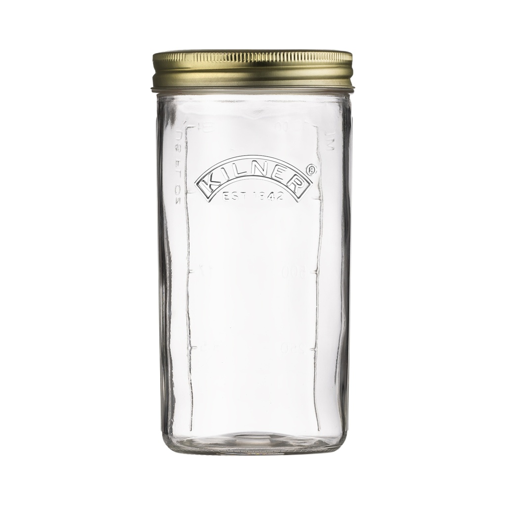 [02219] Kilner Wide Mouth Preserve Jar 1 Litre