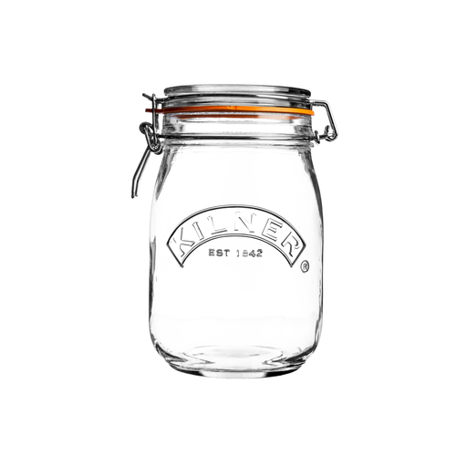 [01638] Kilner Round Clip Top Jar 1 Litre