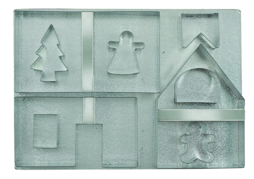 [16548] Avanti Gingerbread House 10pc Includes Board