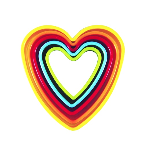 [16517] Avanti Heart C/Cutters Set of 5