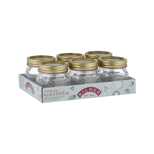 [01608] Kilner 250ML Preserve Jar Set Of 6