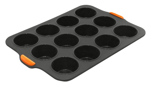 [40130] Bakemaster Silicone 12 Cup Muffin Tray