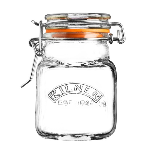[01651] Kilner Square Clip Top Spice Jar 70ml