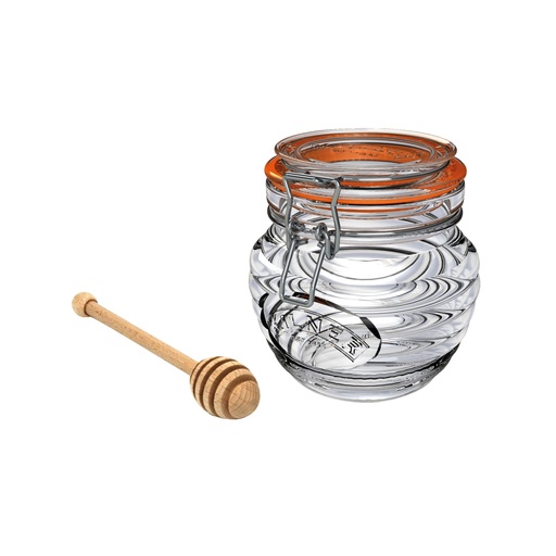 [01642] Kilner Honey Pot With Drizzler Spoon