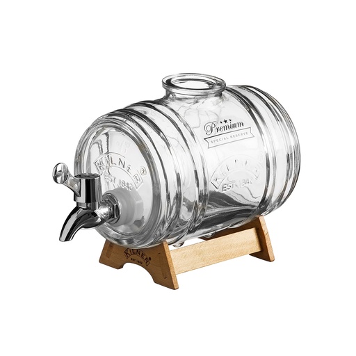 [01718] Kilner Barrel Dispenser 1 Litre Boxed