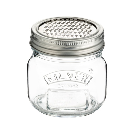 [01673] Kilner Storage Jar with Fine Grater Lid, 250ml