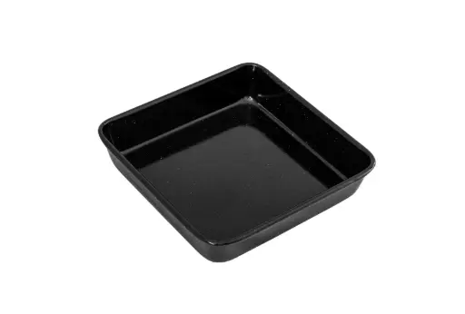 [40118] BAKEMASTER Vitreous Enamel Square Pan 24 x 24 x 5cm