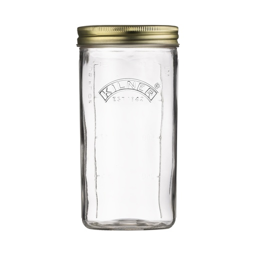 [02219] Kilner Wide Mouth Preserve Jar 1 Litre