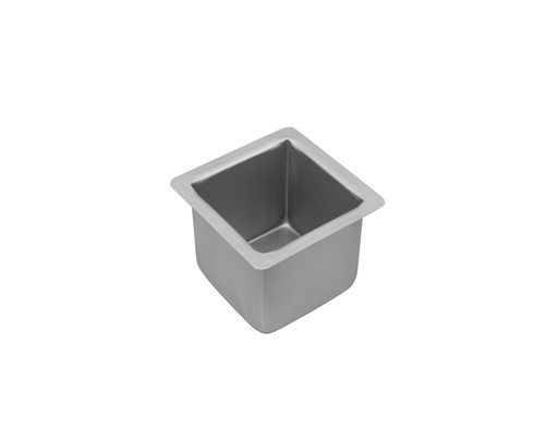 [40233] Bakemaster Silver Anodised Square Deep Cake Pan 10x10cm