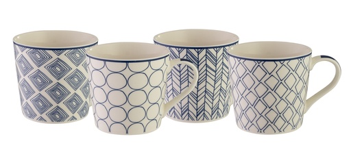 [43012] Bundanoon Mod Mug - Contempo Set Of 4