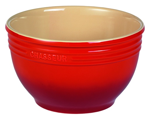 [19280] Chasseur Medium Mixing Bowl 24 x 14cm/3.5L (Red)